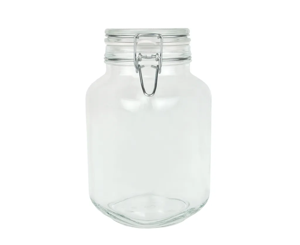6er Set Einmachglas Bügelverschluss Original Fido 3,0L Vorratsgläser Incl. Bormioli Rezeptheft 4 6er Set Einmachglas Bügelverschluss Original Fido 3,0L Vorratsgläser Incl. Bormioli Rezeptheft – Bild 2