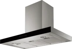 Respekta Dunstabzugshaube Kaminhaube Wandhaube Abzugshaube 90 Cm Glas LED EEKL A