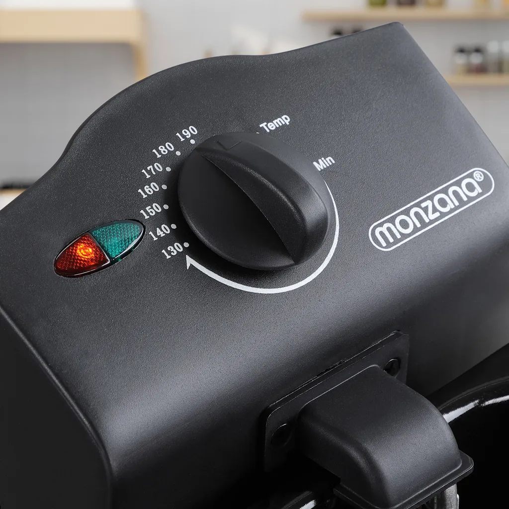 Monzana Fritteuse 3 L Edelstahl Temperaturregler Bis 190°C Sichtfenster Spülmaschinengeeignet 2000 W Filter Kontrollleuchte Küche Kaltzonen-Fritteuse 8 Monzana Fritteuse 3 L Edelstahl Temperaturregler Bis 190°C Sichtfenster Spülmaschinengeeignet 2000 W Filter Kontrollleuchte Küche Kaltzonen-Fritteuse – Bild 6