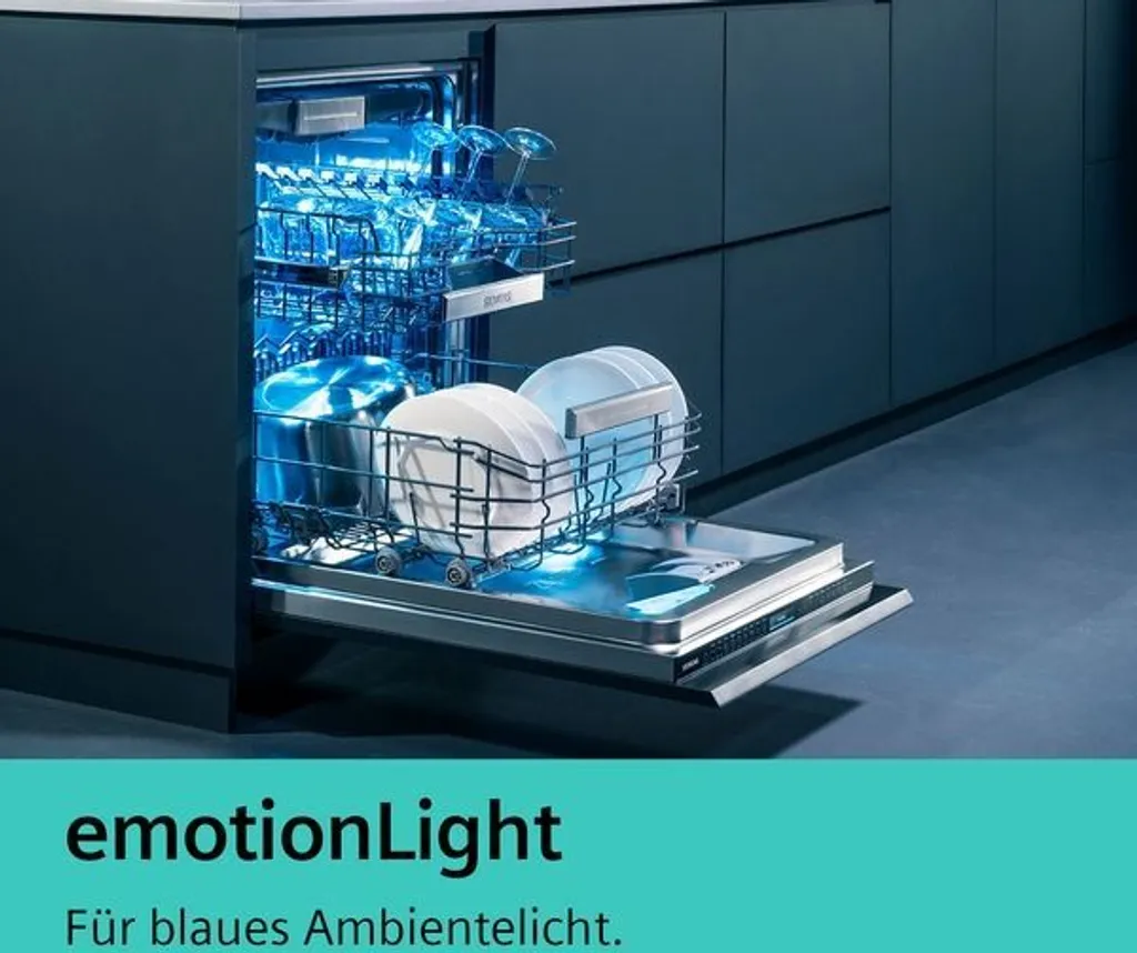 Siemens SN47YS03CE IQ700 Smarter Geschirrspüler Unterbau, 60 Cm Breit, Besteckschublade, GlassZone Schonende Reinigung Ihrer Gläser, VarioSpeed Plus On Demand Der Spül-Turbo, EmotionLight 15 Siemens SN47YS03CE IQ700 Smarter Geschirrspüler Unterbau, 60 Cm Breit, Besteckschublade, GlassZone Schonende Reinigung Ihrer Gläser, VarioSpeed Plus On Demand Der Spül-Turbo, EmotionLight – Bild 13