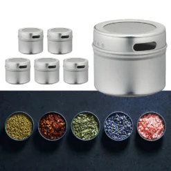 Aufbewahrungsdosen Magnetisch 6er Set Gewürzdosen Gewürzbehälter Mehrzweckdose Dosen -Kaufland Verkäufe bfa16411f81231fc3b35bc3d4b54390f