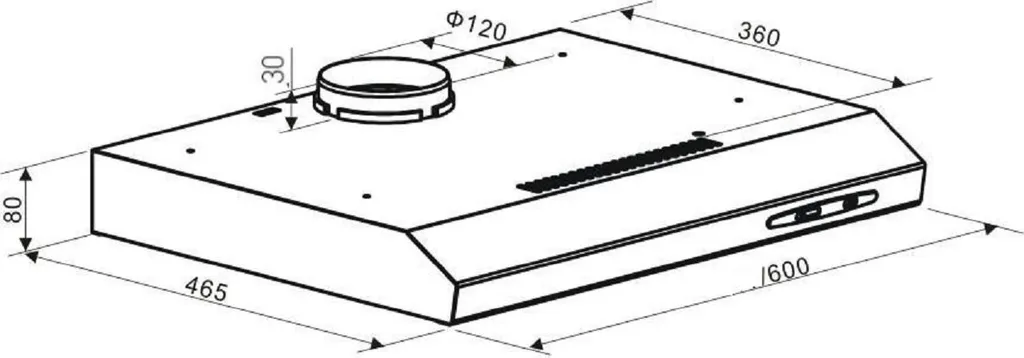 PKM Dunstabzugshaube UBH5000H2 Silbergr. 12 PKM Dunstabzugshaube UBH5000H2 Silbergr. – Bild 10