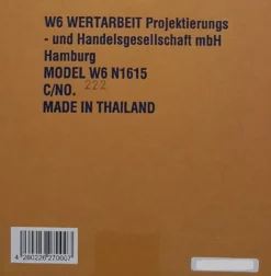 W6 Freiarm Super Nutzstich-Nähmaschine; N 1615 15 W6 Freiarm Super Nutzstich-Nähmaschine; N 1615 -Kaufland Verkäufe c0ea76bd30f1b9152faa4b9c4add9362