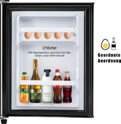 Merax Table Top Kühlschrank BCD-86A, 87 Cm Hoch, 43 Cm Breit, 60 L, Mini Kühlschrank Mit Gefrierfach, Doppeltür Und LED-Beleuchtung, Kühl-und Gefrierfunktion, Freistehend Und Klein -Kaufland Verkäufe c0fb7fca4cac93d36a9c1fe825ee12c0