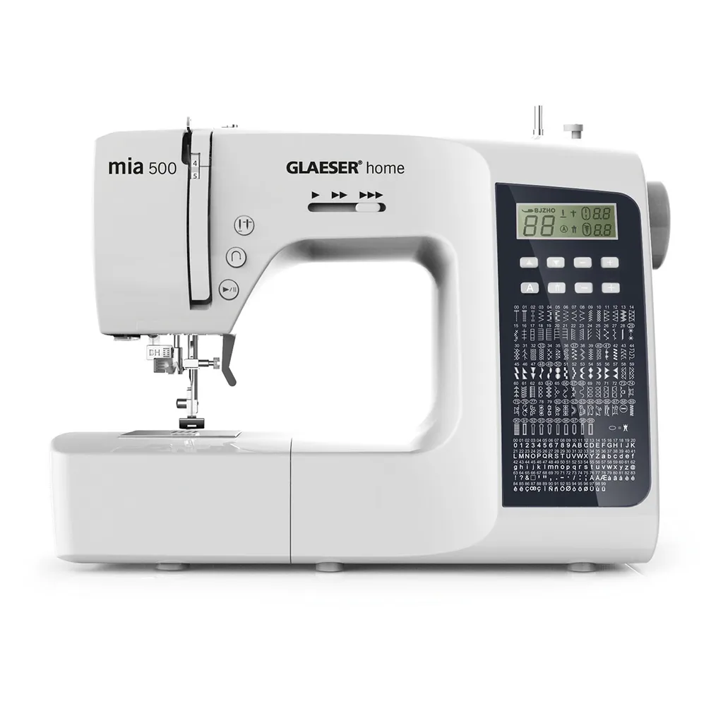 Digitale Nähmaschine GLAESER® Home Mia 500 3 Digitale Nähmaschine GLAESER® Home Mia 500