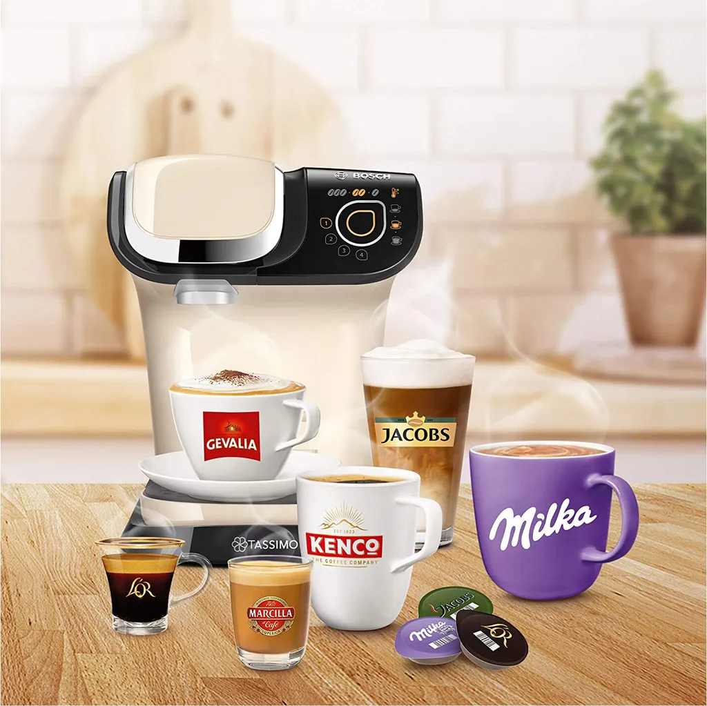 Bosch Tassimo-Kapselmaschine My Way 2 Creme TAS6507 Intellibrew 1500 W 9 Bosch Tassimo-Kapselmaschine My Way 2 Creme TAS6507 Intellibrew 1500 W – Bild 7
