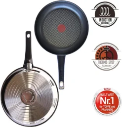 Tefal E43510 Jamie Oliver Pfannenset 5 Tlg 20,26,28cm Edelstahl Pfannen Bratpfannen Mit Deckel Pfanne Teflon Induktion Induktionsgeeignet Ofenfest Antihaftbeschichtet -Kaufland Verkäufe c2404ce6658c6f032fae8d5f84f5933a