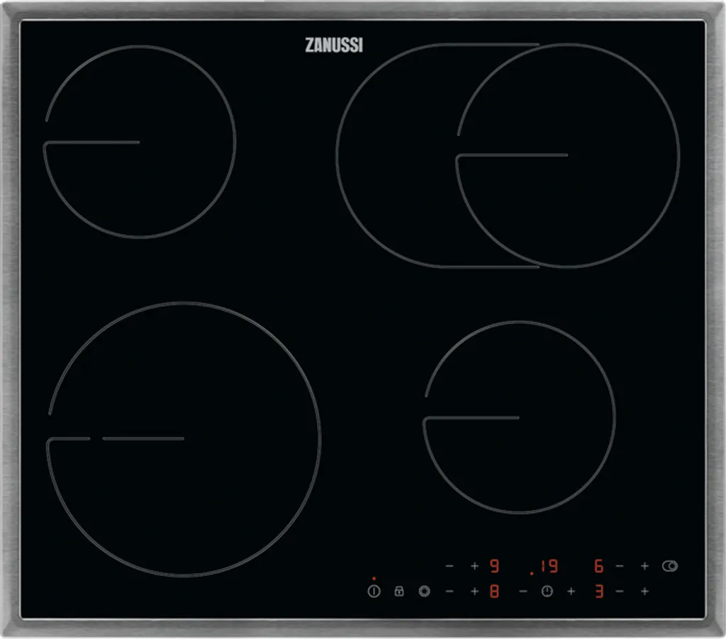 Zanussi - ZHRN643X - Einbau-Ceran-Kochfeld - 60 Cm 3 Zanussi - ZHRN643X - Einbau-Ceran-Kochfeld - 60 Cm