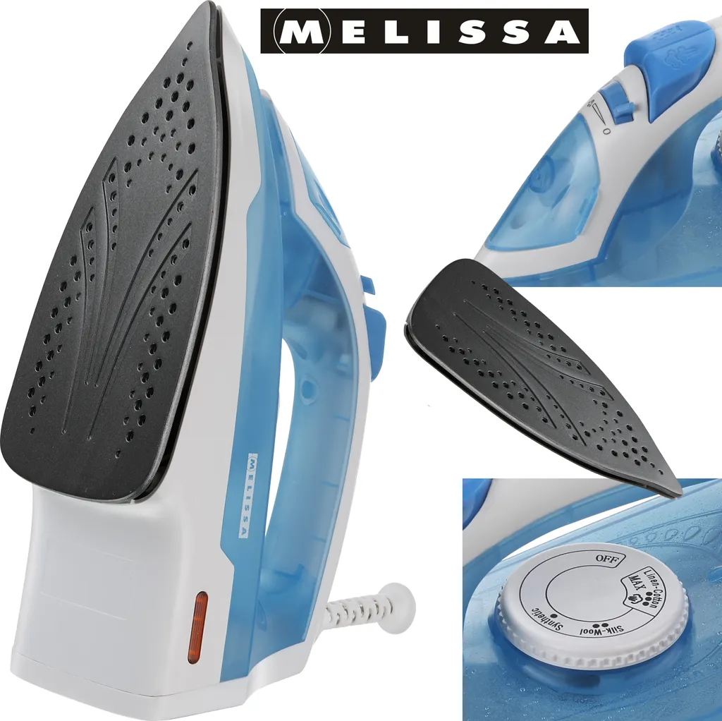 Melissa 16390054 Dampfbügeleisen Mit 2200 Watt 4 Melissa 16390054 Dampfbügeleisen Mit 2200 Watt – Bild 2
