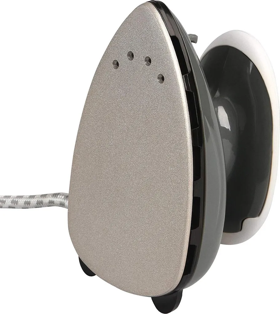 Jago® Mini Bügeleisen - Grau, 260-420 W, Antihaft Bügelsohle, Wassertank 40 Ml, 100-240 V Netzspannung Umschaltbar, Mit/ohne Dampf - Dampfbügeleisen, Reisebügeleisen 6 Jago® Mini Bügeleisen - Grau, 260-420 W, Antihaft Bügelsohle, Wassertank 40 Ml, 100-240 V Netzspannung Umschaltbar, Mit/ohne Dampf - Dampfbügeleisen, Reisebügeleisen – Bild 4