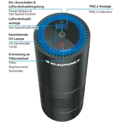 Blaupunkt AIR PURIFIER AIRPURE AP 1.1 Luftfilter Mit 3-Schicht-Filtersystem + Luftqualitätanzeige -Kaufland Verkäufe c2a8b7b123aa2d2f91749e844e4525dc