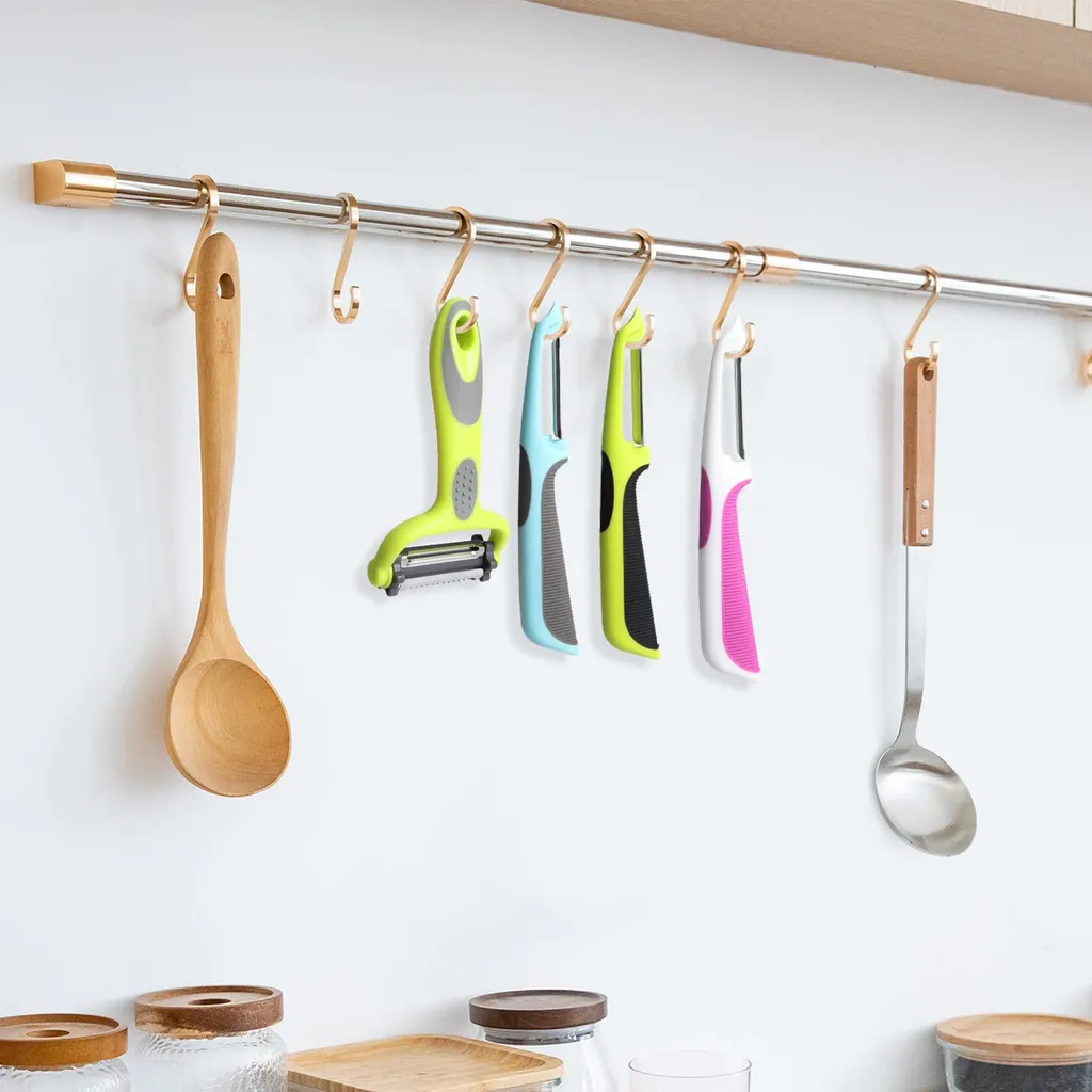 Gemüseschäler, 4 St. Sparschäler Set| Schäler| Kartoffelschäler, Für Schälen Von Kartoffeln, Karotten Und Verschiedenen Gemüse- Und Obstsorten. 9 Gemüseschäler, 4 St. Sparschäler Set| Schäler| Kartoffelschäler, Für Schälen Von Kartoffeln, Karotten Und Verschiedenen Gemüse- Und Obstsorten. – Bild 7