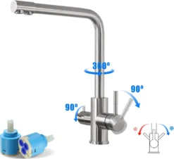 Cecipa Edelstahl 3 Wege Trinkwasser Küchenarmatur Wasserhahn 360° Drehbar 3-in-1 Hochdruckarmatur , Für Wasserfiltersysteme Osmoseanlage 19 Cecipa Edelstahl 3 Wege Trinkwasser Küchenarmatur Wasserhahn 360° Drehbar 3-in-1 Hochdruckarmatur , Für Wasserfiltersysteme Osmoseanlage -Kaufland Verkäufe c345b4b285aebcf92871caf2236463a7