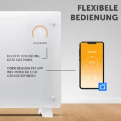Johannson Elektroheizung Mit Thermostat Aurora | Heizstrahler Innenraum | Heizung Elektrisch Energiesparend | Elektroheizkörper | Konvektor Heizung 2000W | Elektrische Heizung | Leiser Als Heizlüfter - Weiß 13 Johannson Elektroheizung Mit Thermostat Aurora | Heizstrahler Innenraum | Heizung Elektrisch Energiesparend | Elektroheizkörper | Konvektor Heizung 2000W | Elektrische Heizung | Leiser Als Heizlüfter - Weiß -Kaufland Verkäufe c34d9dafc9fb1ed3095cb5994179e1cf