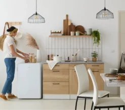 VEDETTE Tisch-Kühlschrank Mit Gefrierfach 116L Retro-Look Weiß 175kWh 84cm Höhe -Kaufland Verkäufe c34dd7d97b2177dfb7a63ad6c1fb223d