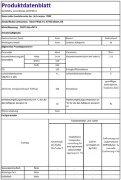 PKM Gefrierschrank Gefriertruhe Tiefkühltruhe Froster GS175.4 NF N Weiß E -Kaufland Verkäufe c37d5a0561406412f27265579e47cc82