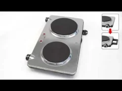 CLATRONIC Doppelkochplatte DKP 3668 Edelstahl Herdplatte Kochplatte 1000/1500W -Kaufland Verkäufe c435ca0fbd8ea7cc63d3d1f8a5605459