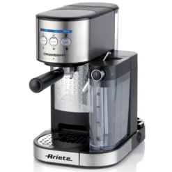 Ariete Siebträger-Espressomaschine CREMISSIMA Mit Milchaufschäumer