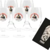 Birra Moretti 6er Set Bierglas 6x Glas Gläser Tulpe Mit 0,2L Eichung