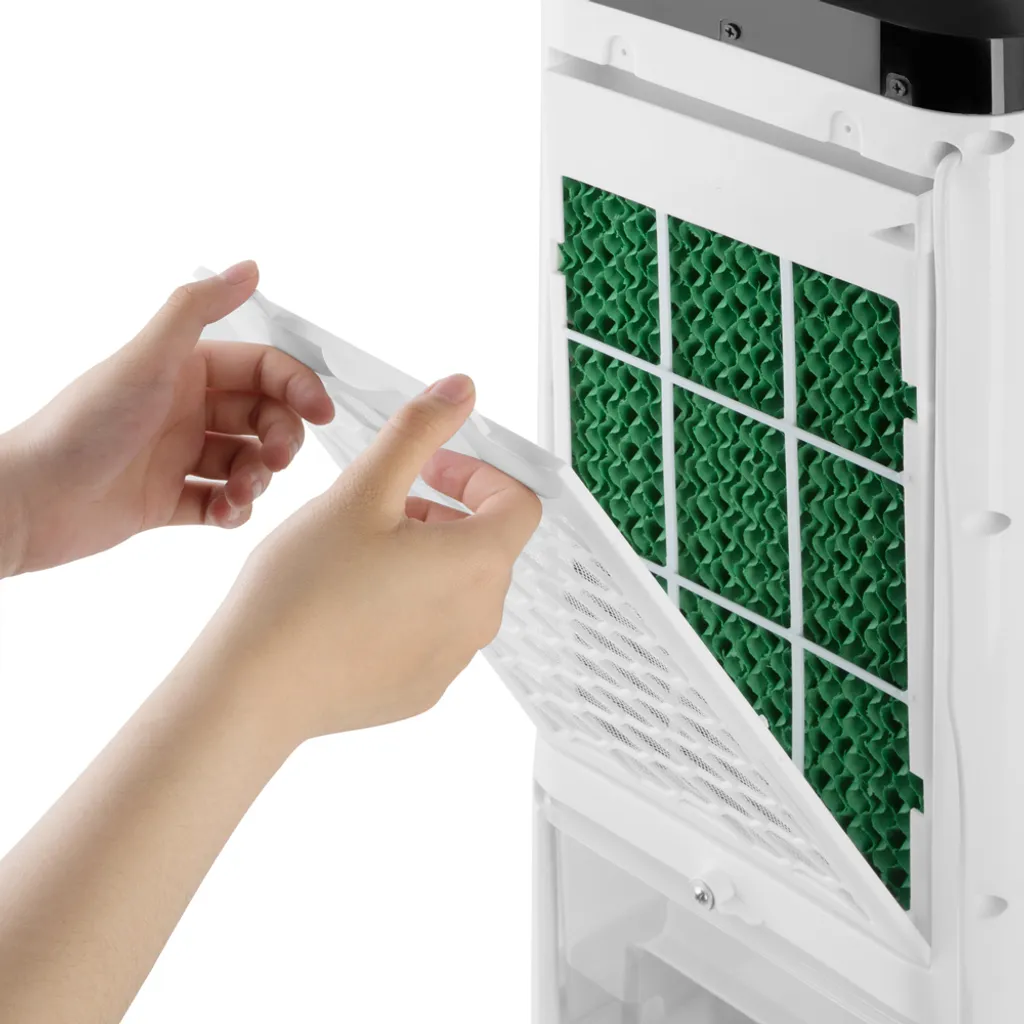 Monzana Luftkühler MZ401 3in1 4l Inkl 3 Stufen Ventilator Luftkühler Luftbefeuchter Ionisator Aircooler Klimagerät 8 Monzana Luftkühler MZ401 3in1 4l Inkl 3 Stufen Ventilator Luftkühler Luftbefeuchter Ionisator Aircooler Klimagerät – Bild 6