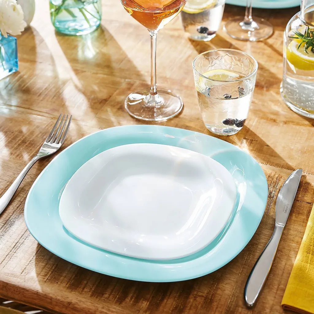 Tafelservice Carine Neo Weiß 18-teilig LUMINARC Essservice Tafelgeschirr Teller 5 Tafelservice Carine Neo Weiß 18-teilig LUMINARC Essservice Tafelgeschirr Teller – Bild 3