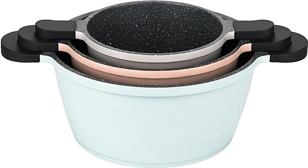 Mulex Happiness Topfset TASTYLINE 6tlg 5 Mulex Happiness Topfset TASTYLINE 6tlg – Bild 3