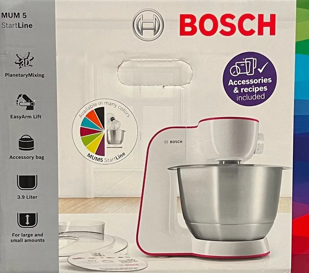 Bosch MUM50131 MUM5 Küchenmaschine 800 W 3,9L Mit Zub 11 Bosch MUM50131 MUM5 Küchenmaschine 800 W 3,9L Mit Zub – Bild 9