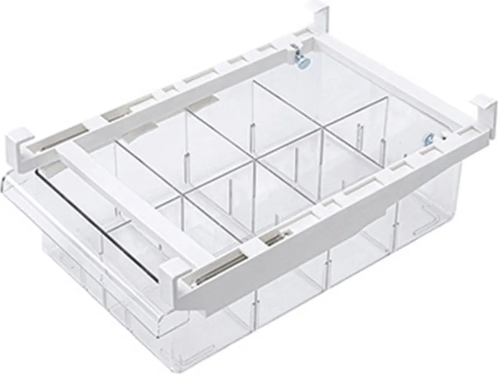 8-Gitter Lebensmittel Frisch Aufbewahren Kühlschrank Aufbewahrungsbox Lebensmittelbehälter Mehrzweck-Platzsparer Transparent Kühlschrank Organizer Schublade 6 8-Gitter Lebensmittel Frisch Aufbewahren Kühlschrank Aufbewahrungsbox Lebensmittelbehälter Mehrzweck-Platzsparer Transparent Kühlschrank Organizer Schublade – Bild 4