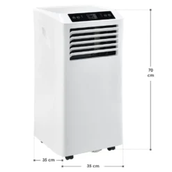 Juskys Lokale Klimaanlage MK950W2 Mit Fernbedienung & Timer - 9000 BTU – 3in1 Klimagerät Zur Kühlung, Ventilation, Entfeuchtung - Energieklasse A 22 Juskys Lokale Klimaanlage MK950W2 Mit Fernbedienung & Timer - 9000 BTU – 3in1 Klimagerät Zur Kühlung, Ventilation, Entfeuchtung - Energieklasse A -Kaufland Verkäufe c987535083c902ae6e38632356032c25