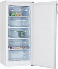 Amica GS 15406 W, Gefrierschrank, 125 Cm Höhe, Weiß,