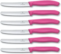 Victorinox Tomaten-und Tafelmes, Kunststoff, Pink, 6X