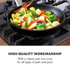 Klarstein Ignito 4 Zonen Gaskochfeld - 4-flammig Aus Glaskeramik, New Edition, Autark, 60cm, Sabaf-Brenner, Erdgas/Propangas, Sicher Mit Abschaltautomatik, Topfträger Aus Gusseisen, Einbau, Schwarz 17 Klarstein Ignito 4 Zonen Gaskochfeld - 4-flammig Aus Glaskeramik, New Edition, Autark, 60cm, Sabaf-Brenner, Erdgas/Propangas, Sicher Mit Abschaltautomatik, Topfträger Aus Gusseisen, Einbau, Schwarz -Kaufland Verkäufe cacd3e4153e81c6cdf2d18c7f17075ca