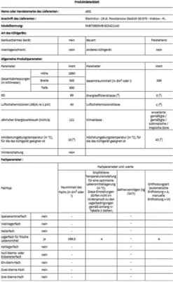 AEG RKB738E5MB Freistehender Kühlschrank / 1860 Mm / / 380 L / CustomFlex - Flexibles Türablagesystem / Null-Grad-Schublade / Farbe: Black Stainless Steel, Seiten Dunklegrau 38 AEG RKB738E5MB Freistehender Kühlschrank / 1860 Mm / / 380 L / CustomFlex - Flexibles Türablagesystem / Null-Grad-Schublade / Farbe: Black Stainless Steel, Seiten Dunklegrau -Kaufland Verkäufe cb22b450bc13762de33f7e7946235bdc