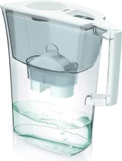 Laica J51CA04, Spender-Wasserfilter, Durchscheinend, Weiß, 3 L, Kunststoff, 2 L, 265 Mm