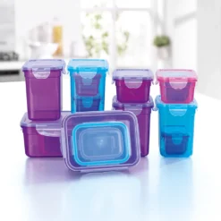 GOURMETmaxx Frischhaltedosen Klick-it, 36-teilig Frischhaltedosen Set Klick-It Gefrierdosen Lunchbox Mikrowelle Brotdose 18 Stück -Kaufland Verkäufe cbef025a5a830bbd8fa377ca7d3bb1e5