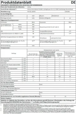 Amica GS 321 100 W Gefrierschränke - Weiß -Kaufland Verkäufe cbfae32454fec6a6eb0185f05ca51c5d