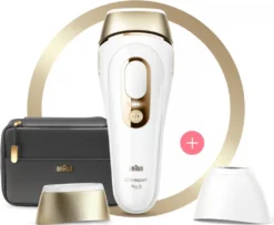 Braun Silk-Expert Pro 5 PL5140 IPL Haarentfernungsgerät, SkinPro 2.0 SensoAdapt - Weiß/Gold -Kaufland Verkäufe cc1085a11904ed050e083b9d1e68deaf