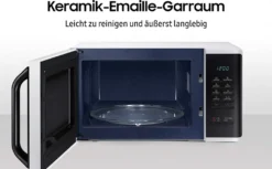 Samsung Mikrowelle MS23K3513AW/EG Quick Defrost 800 W Keramik-Emaille-Innenraum 26 Samsung Mikrowelle MS23K3513AW/EG Quick Defrost 800 W Keramik-Emaille-Innenraum -Kaufland Verkäufe cc2bd3195b3a34d7b1baee364170bd5d