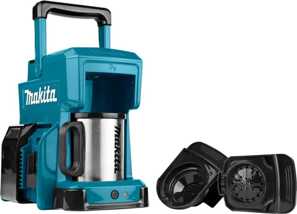 Makita Akku / Netz Tragbare Mobile Kaffeemaschine Caffee DCM501Z 18V 230V 14 Makita Akku / Netz Tragbare Mobile Kaffeemaschine Caffee DCM501Z 18V 230V – Bild 12