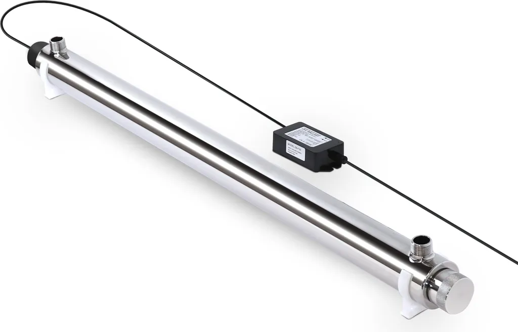 Bellerofonte UV Entkeimungsanlage Für Wasser Mit UVC Licht 30 Watt Kapazität 16 Liter Pro Minute Für Umkehrosmose Und Wasserfilteranlagen UVC-Entkeimung 3 Bellerofonte UV Entkeimungsanlage Für Wasser Mit UVC Licht 30 Watt Kapazität 16 Liter Pro Minute Für Umkehrosmose Und Wasserfilteranlagen UVC-Entkeimung