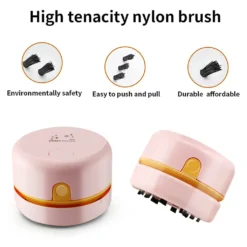 Desktop-Staubsauger USB Aufladbar Einstellbare Saugkraft Mini Tisch Staubsammler Für Tastatur Home Office ,Pink -Kaufland Verkäufe ccf74392772f75f26dff0d2d0e958811