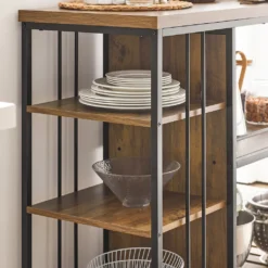 SoBuy SVW18-F Servierwagen Beistellwagen Rollwagen Teewagen Barwagen Küchenwagen Mikrowellenregal Küchenrollwagen BHT Ca.: 110x92x45cm 16 SoBuy SVW18-F Servierwagen Beistellwagen Rollwagen Teewagen Barwagen Küchenwagen Mikrowellenregal Küchenrollwagen BHT Ca.: 110x92x45cm -Kaufland Verkäufe cd41059eaa83e4f3ea884b9fc382a6f4