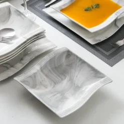 MALACASA, Serie Flora, Marmor Porzellan Tafelservice 12 Teiligen Set Kombiservice Geschirrset Mit Je 6 Speiseteller Und 6 Suppenteller Für 6 Personen 12 MALACASA, Serie Flora, Marmor Porzellan Tafelservice 12 Teiligen Set Kombiservice Geschirrset Mit Je 6 Speiseteller Und 6 Suppenteller Für 6 Personen -Kaufland Verkäufe ce2df6eab19b6316a6dfda41431571c7