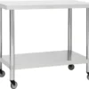 VidaXL Küchen-Arbeitstisch Mit Rollen 100x60x85 Cm Edelstahl 1 VidaXL Küchen-Arbeitstisch Mit Rollen 100x60x85 Cm Edelstahl -Kaufland Verkäufe ce371dc5ad1c0bb88efd60494be15d4a