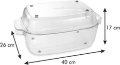 Bräter Mit Deckel GrandCHEF 40 X 26 Cm, Aus Glas -Kaufland Verkäufe ce4b043777bb7c08d5b5f52bd726062d