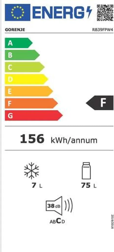 Gorenje Kühlgerät RB 39 FPW4 20009232 6 Gorenje Kühlgerät RB 39 FPW4 20009232 – Bild 4