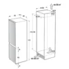 Gorenje - RKI4182E1 - Einbau-Kühl-Gefrierkombination - Schlepptür-Technik
