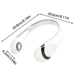 Hals Fan Halsventilator Leise USB Ventilator Hals Nackenventilator 4000mAh Hängender 3 Speed,Weiß -Kaufland Verkäufe cf17afc4f4e30f8dead1e508e3df6e41