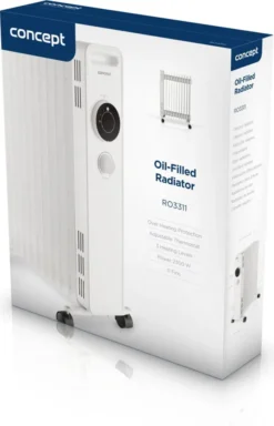 Concept RO3311, Öl-Heizlüfter, Öl, 0,18 M, Indoor, Flur, Weiß -Kaufland Verkäufe cf3265695a9c4b00c48480439ed21357