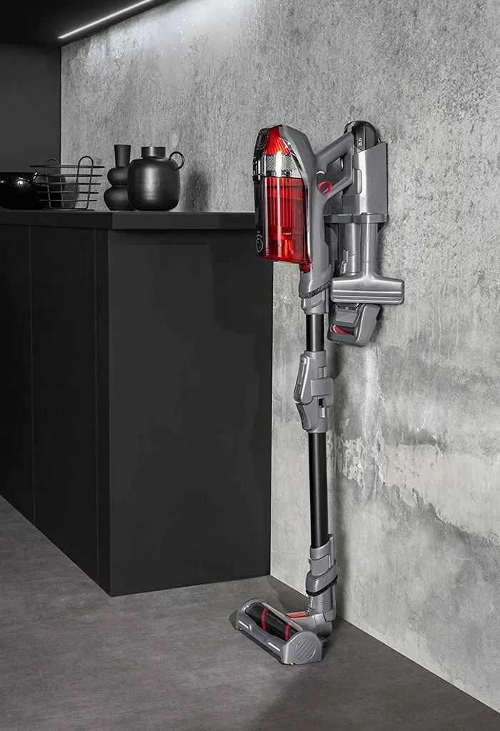 Rowenta X-Force Flex 11.60, Beutellos, Grau, Rot, Trocken, 82 DB, Akku, Lithium-Ion (Li-Ion) 9 Rowenta X-Force Flex 11.60, Beutellos, Grau, Rot, Trocken, 82 DB, Akku, Lithium-Ion (Li-Ion) – Bild 7